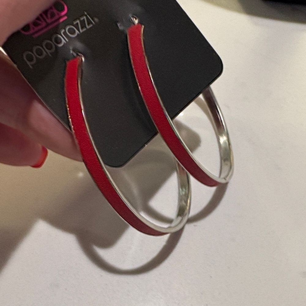 Paparazzi Mixed Metal Hoop Earrings Collection - Picture 3 of 6